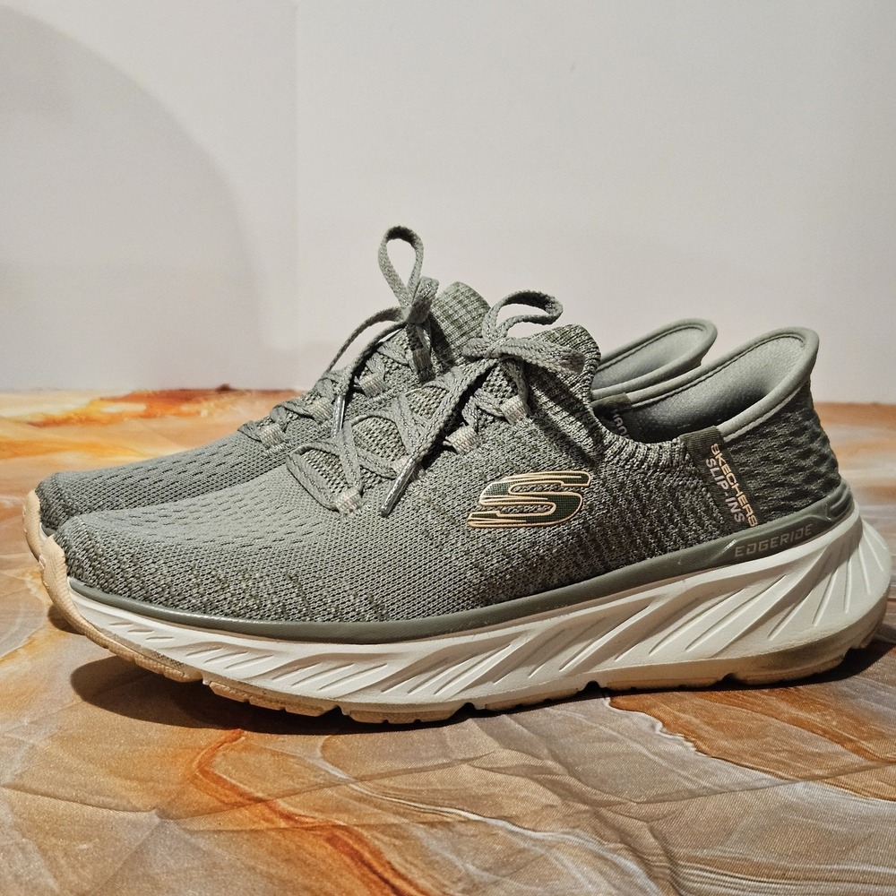 Skechers Slip-ins Edgeride Womens Size 7 Gray Athletic Sneakers 150470